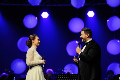 Merūnas ir Aistė Smilgevičiūtė. [D. Čėplos nuotr.]